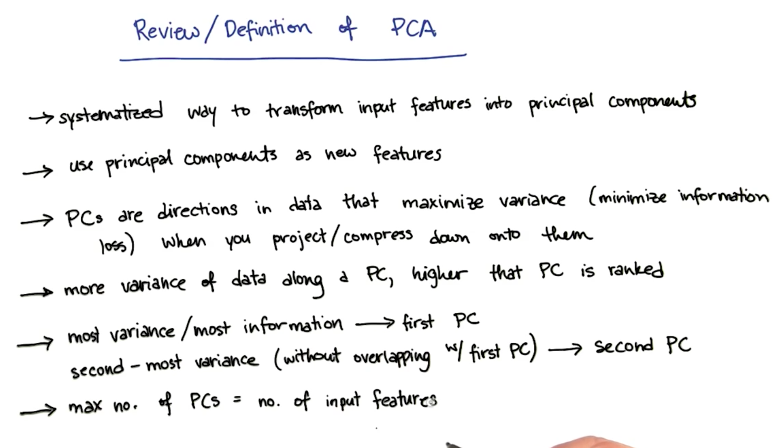 PCA Definition