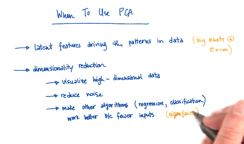 When to use PCA